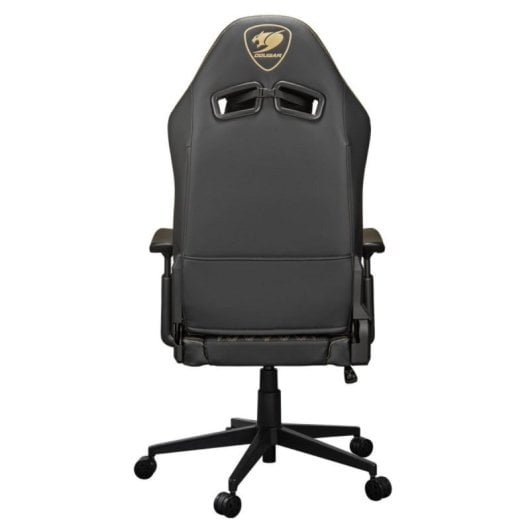 Silla Gaming Cougar Explore Royal CGR-EXP-ROB Reposabrazos 3D Cuero PVC Negro/Oro 120kg