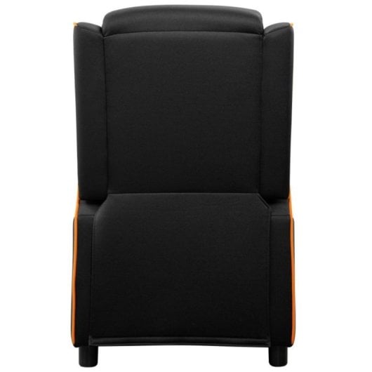 Butaca Gaming COUGAR Ranger One armazón acero, reclinable, soporte lumbar, hasta 150 kg, Negro/Naranja