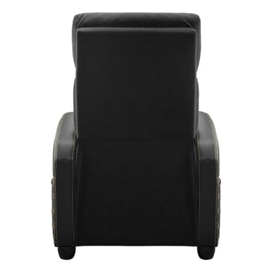 Butaca Gaming COUGAR Ranger Elite Gold 135kg Terciopelo Acero Reclinable Negro