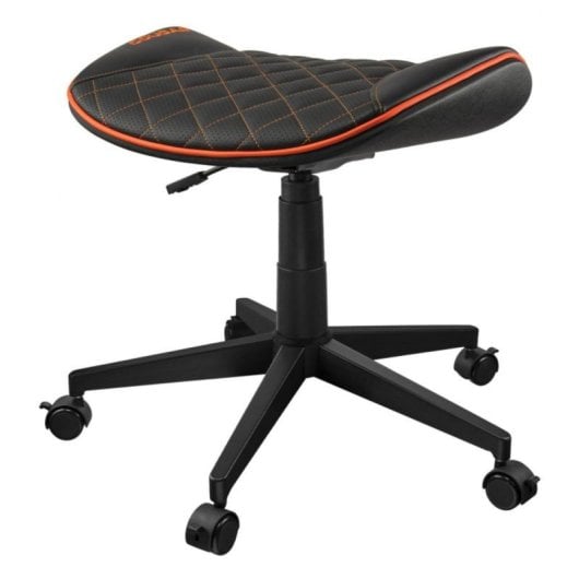 Silla gaming COUGAR CGR-CRO universal, acolchada, ajuste altura 10 cm, negro/naranja, PVC