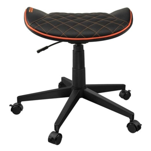 Silla gaming COUGAR CGR-CRO universal, acolchada, ajuste altura 10 cm, negro/naranja, PVC
