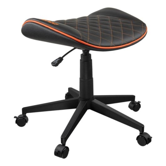 Silla gaming COUGAR CGR-CRO universal, acolchada, ajuste altura 10 cm, negro/naranja, PVC