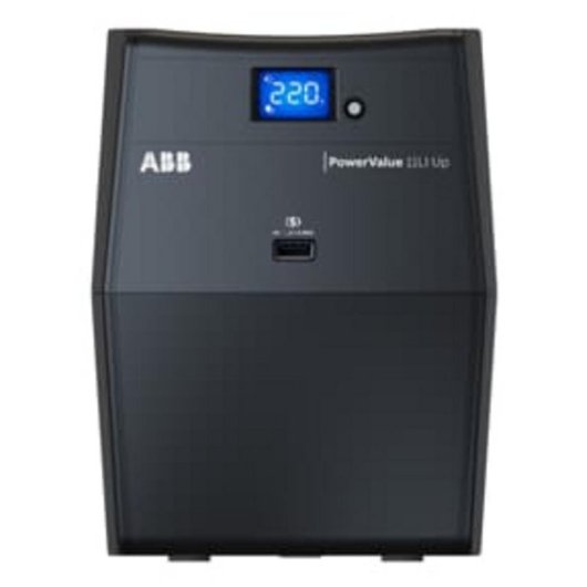 UPS ABB 4NWP100174R0001 2 kVA Pseudo sine 6 sorties AC Noir