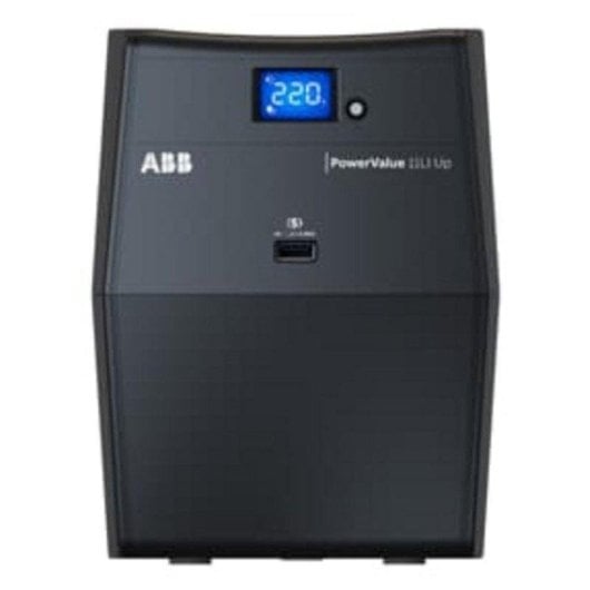 Sai Abb 0,8kVA 480W Bateria Chumbo Ácido 5-20 Min LCD 4 Saídas AC