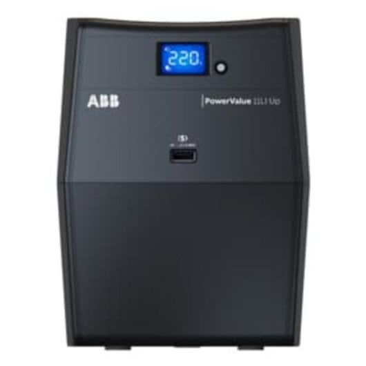 Sai Abb 0,8kVA 480W Bateria Chumbo Ácido 5-20 Min LCD 4 Saídas AC