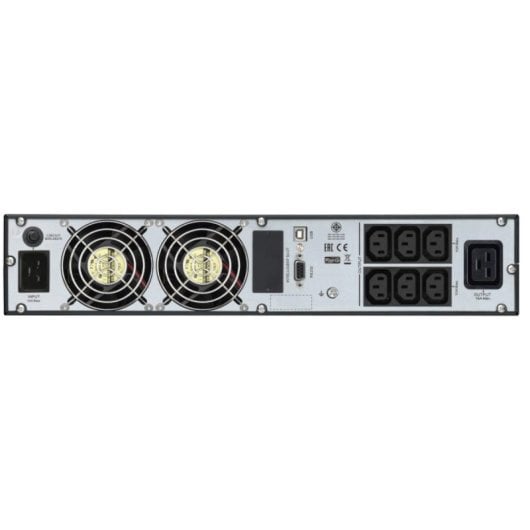 Nobreak APC SRV3KRI Doble Conversión 3 kVA 2400 W Senoidal Rack 1U USB Tipo B