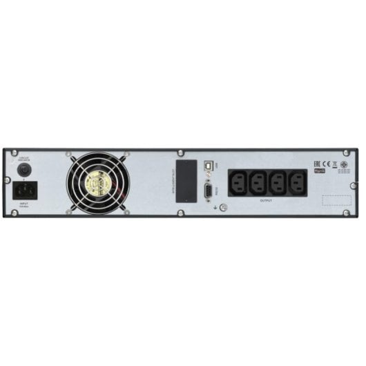 SAI APC SRV2KRI Doble Conversión 2kVA 1600W Onda Senoidal Rack 2U LCD 4xC13