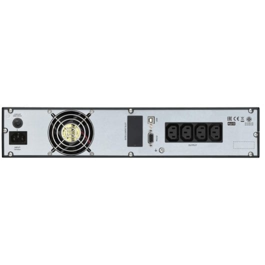 SAI APC SRV2KRI Doble Conversión 2kVA 1600W Onda Senoidal Rack 2U LCD 4xC13