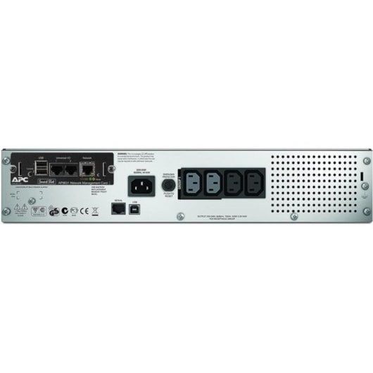 SAI APC Smart-UPS 750VA 500W Seno LCD Rack 2U VRLA Hot-Swap Gestión Red