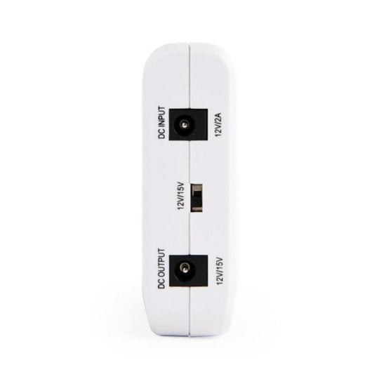 SAI compacto Gembird EG-UPS-DC18 18W 12V 2200Ah Li-ion blanco regulación ±5% LED