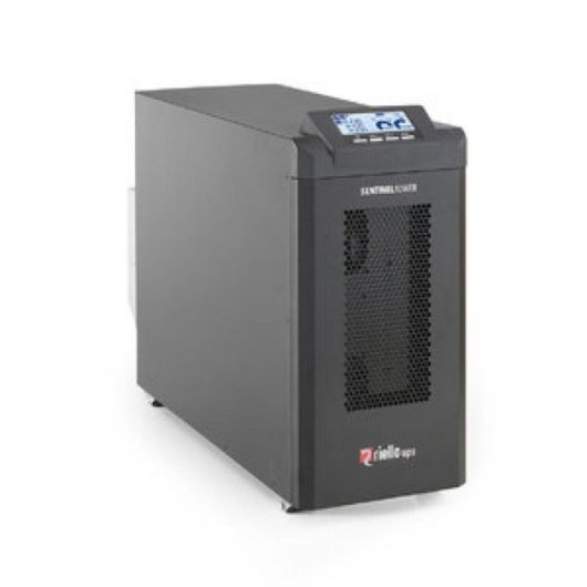 SAI Riello Sentinel Tower 8kVA 8000W Torre Doble Conversión, Batería VRLA, LCD, Aluminio/Negro