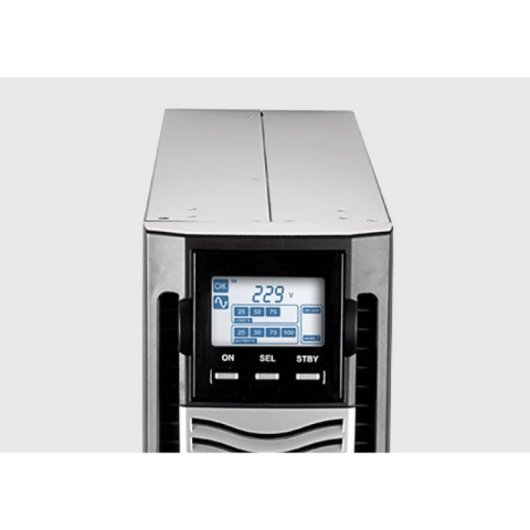 SAI Riello Sentinel Dual SDU 6kVA 5000W Online Rack/Torre LCD Negro/Plata VRLA RS-232