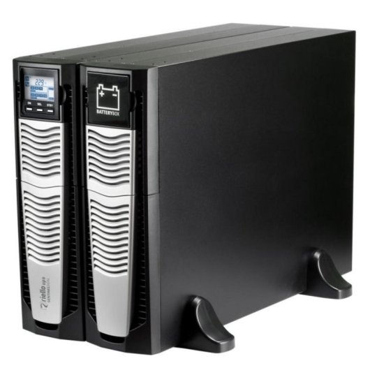 SAI Riello Sentinel Dual SDU 6kVA 5000W Online Rack/Torre LCD Negro/Plata VRLA RS-232