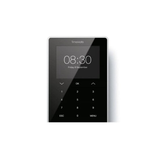 Terminal control de presencia Safescan TM-828 SC 3.5" TFT, huella, WiFi, teclado, 128MB RAM, 256MB Flash, Negro