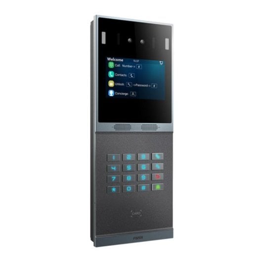 Videoportero Fanvil i66 2MP 16 Botones IR Audio PoE IP66/IK07 Gris/Negro