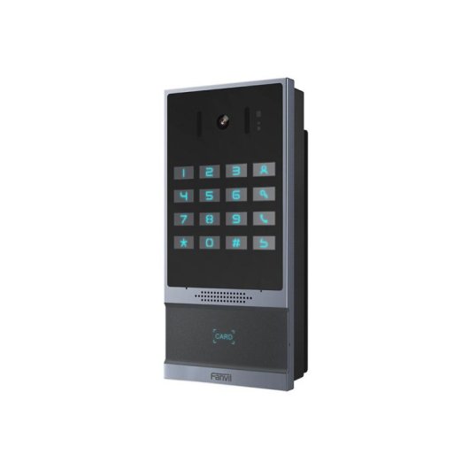 Videoporteiro Fanvil i64 2MP 120° Alumínio IP67 PoE RFID Visão Noturna