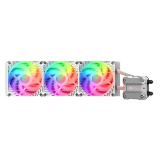 Refrigeración Líquida COUGAR CGR-PSDUTRGB-W-360 3 Ventiladores 120mm PWM RGB Blanca
