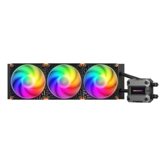 Sistema de refrigeración líquida COUGAR CGR-PSDUTRGB-B-360 3 ventiladores 120mm RGB multi-socket
