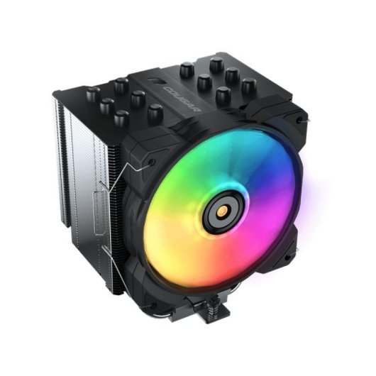 Cougar Forza 85 RGB Cooler de CPU 1x120mm 6 Heatpipes Cobre Preto