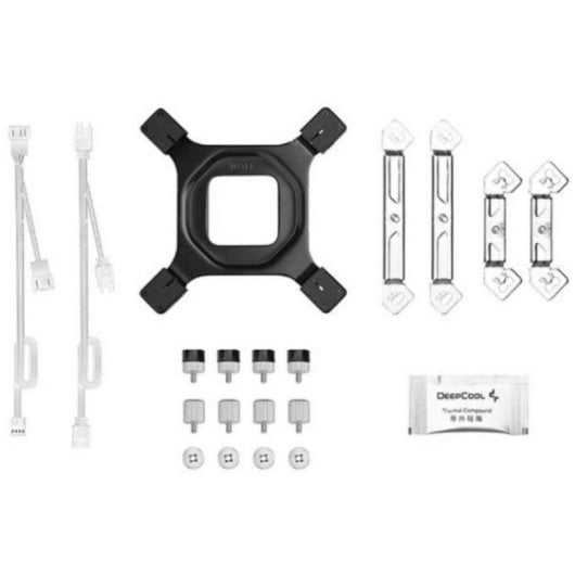 DeepCool AG620 WH ARGB V2 Cooler de CPU com 2x Ventoinhas 120mm ARGB para Intel/AMD Branco