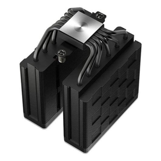 Refrigerador DeepCool AG620 BK ARGB V2 12cm Negro 2 Ventiladores 6 Heatpipes LED ARGB
