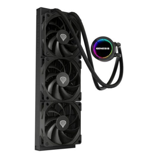 Kit de refrigeración líquida Genesis NLG-2320 Negro 3 Ventiladores Alto Rendimiento