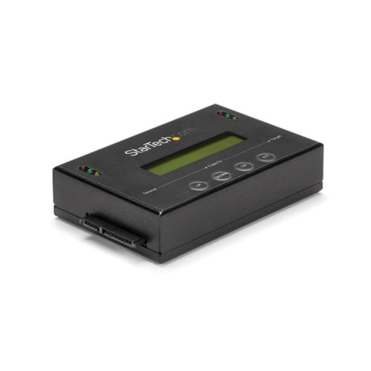 Duplicador de Disco Duro StarTech SATDUP11 SATA 1:1, LCD, Aluminio, Velocidad 14GB/min, 4TB