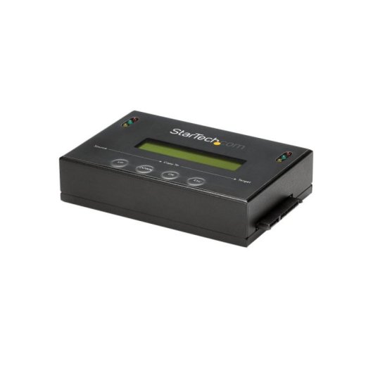 Duplicador de Disco Duro StarTech SATDUP11 SATA 1:1, LCD, Aluminio, Velocidad 14GB/min, 4TB