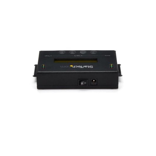 Duplicador de Disco Duro StarTech SATDUP11 SATA 1:1, LCD, Aluminio, Velocidad 14GB/min, 4TB