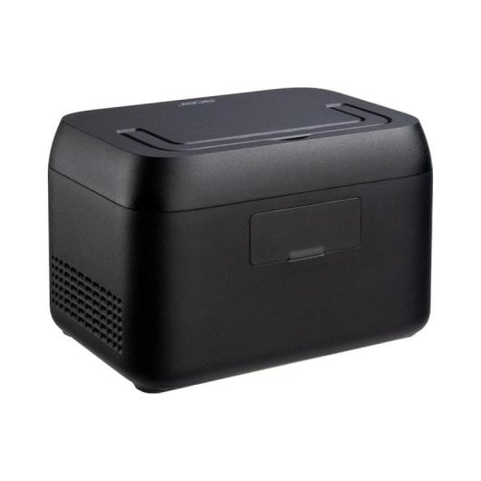 Tragbare Powerstation 512Wh LiFePo4 3000 Zyklen 600W Reine Sinuswelle USB A+C Schwarz