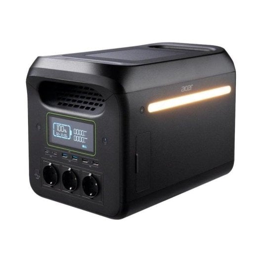 Energie-Station Acer GP.ADT11.02E 1229Wh 3 AC 6 USB LiFePO4 LCD Solarladegerät