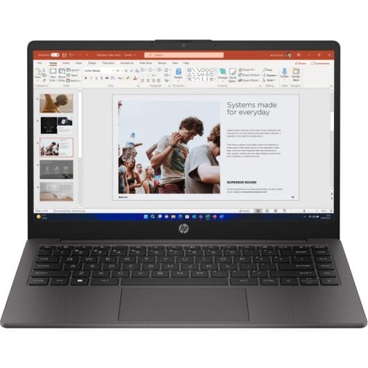 Portátil HP 245 G10 14" AMD Ryzen 5 7530U 16GB 512GB SSD Windows 11 Pro Argent