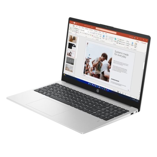 Portátil HP 255 G10 15.6" AMD Ryzen 5 7530U 16GB 512GB SSD Argent Turbo