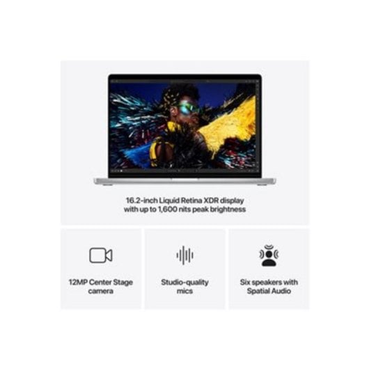 Portátil Apple MacBook Pro M4 Max 16.2" 36Go RAM 1To SSD Argent