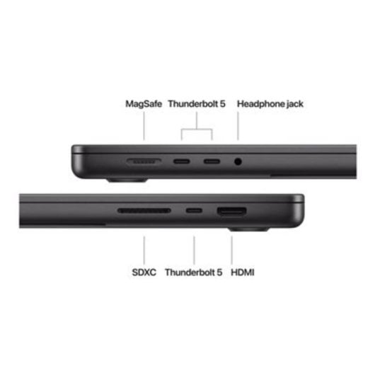 Portátil Apple MacBook Pro 16.2" M4 Max 48Go RAM 1To SSD Noir Spacial