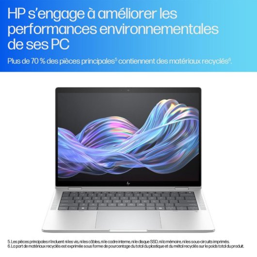 Portable HP EliteBook X G1i 14" Intel Core Ultra 7 32 Go 1 To SSD Wolf Pro Security