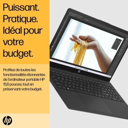 Ordinateur portable HP Laptop 15-fc0120nf 15.6" AMD Ryzen 7 5825U 16GB 512GB SSD Argent