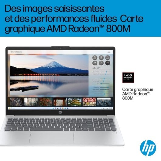 Portátil HP OmniBook 3 NGAI 15-fn0021nf 15.6" AMD Ryzen AI 5 340 24GB 512GB SSD