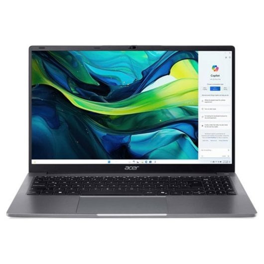 Ordinateur portable Acer Aspire Lite 15 AL15-32P, processeur Intel Celeron N4500, 4 Go, 128 Go eMMC, clavier français 15,6 pouces