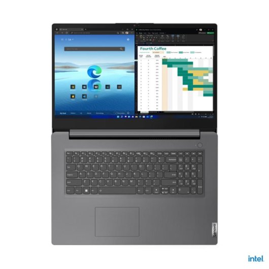Portátil Lenovo V17 G4 IRU 17.3" Intel Core i3 8GB 256GB SSD Windows 11 Pro gris