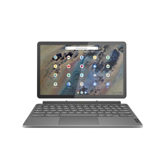 Lenovo IdeaPad Duet 3 Chromebook 11Q727 10.95" Snapdragon 7c Gen 2 8GB 128GB eMMC Táctil 2K Gris Teclado Francés