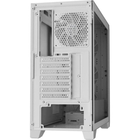 Caja PC Preyon Nest Windy ATX Vidro Temperado Branco ARGB 4 Ventoinhas PWM USB-C