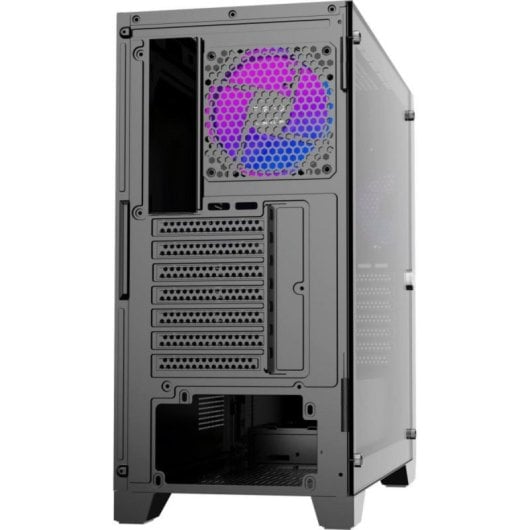 Caja PC PREYON Nest Windy+ 4 Ventiladores 120mm PWM ARGB Vidrio Templado USB-C Negro
