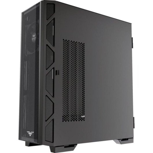 Caja PC Preyon Nest Meshy ATX Mid Tower Vidrio Templado Negro con Ventana