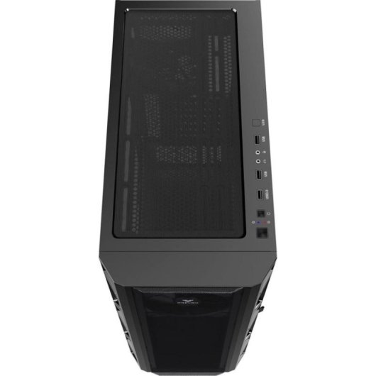 Torre PREYON Nest Meshy Vidrio Templado Panel Mesh 2x Ventilador 120mm Soporte GPU