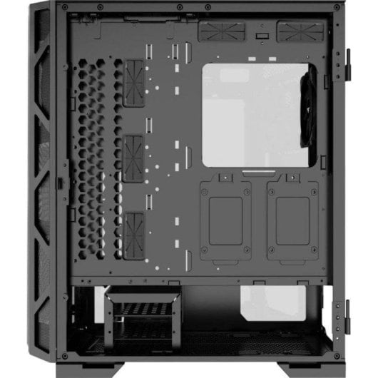 Caja PC Preyon Nest Meshy ATX Mid Tower Vidrio Templado Negro con Ventana