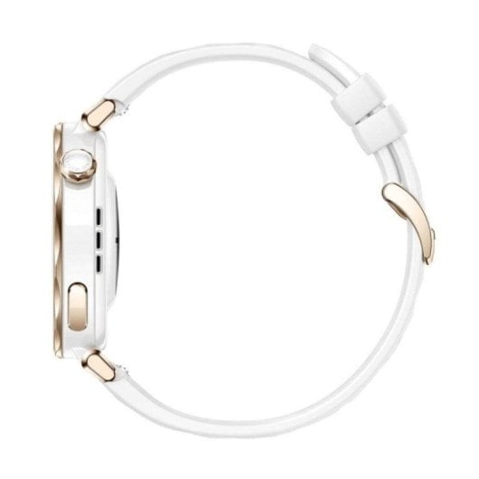 Huawei Watch GT5 Pro GPS 42mm AMOLED Blanc Étanche IP69K Titane Pulsomètre SpO2