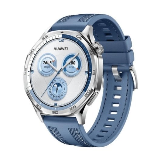 Smartwatch Huawei Watch GT5 46mm 1.43" AMOLED GPS 524mAh Resistente Agua Cuero Marrón
