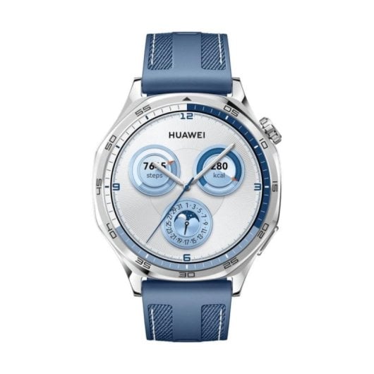 Smartwatch Huawei Watch GT5 46mm 1.43" AMOLED GPS 524mAh Resistente Agua Cuero Marrón