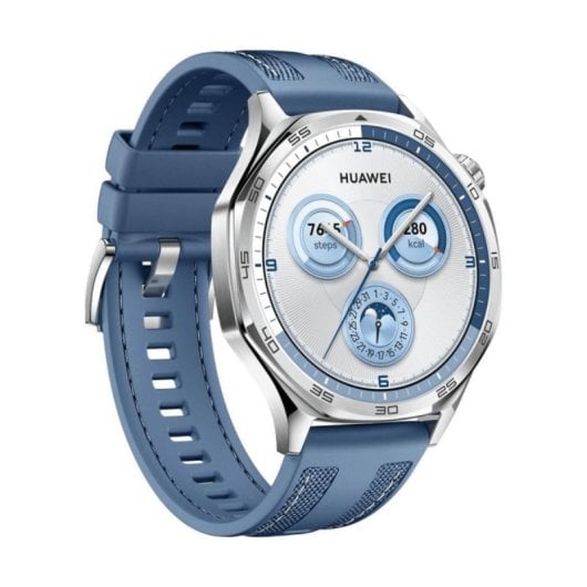 Smartwatch Huawei Watch GT5 46mm 1.43" AMOLED GPS 524mAh Resistente Agua Cuero Marrón